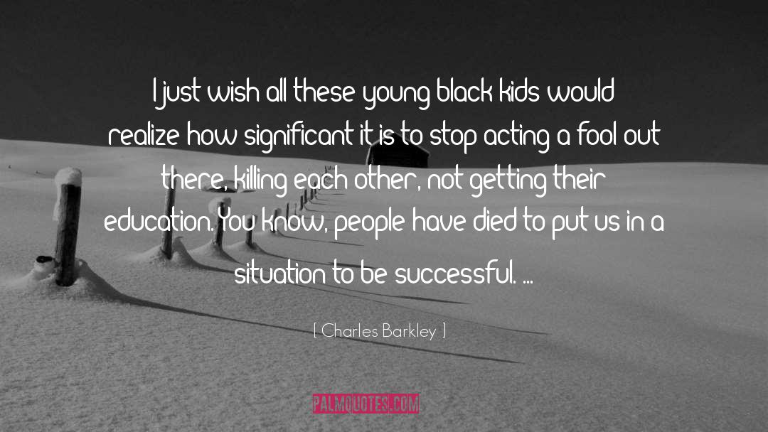 Black People In America quotes by Charles Barkley