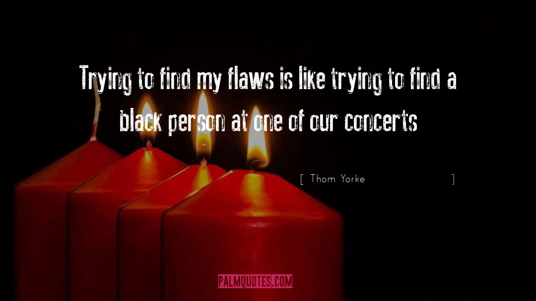 Black Person quotes by Thom Yorke