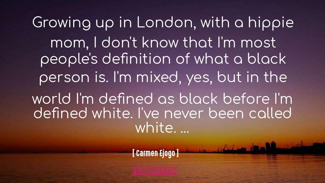 Black Person quotes by Carmen Ejogo