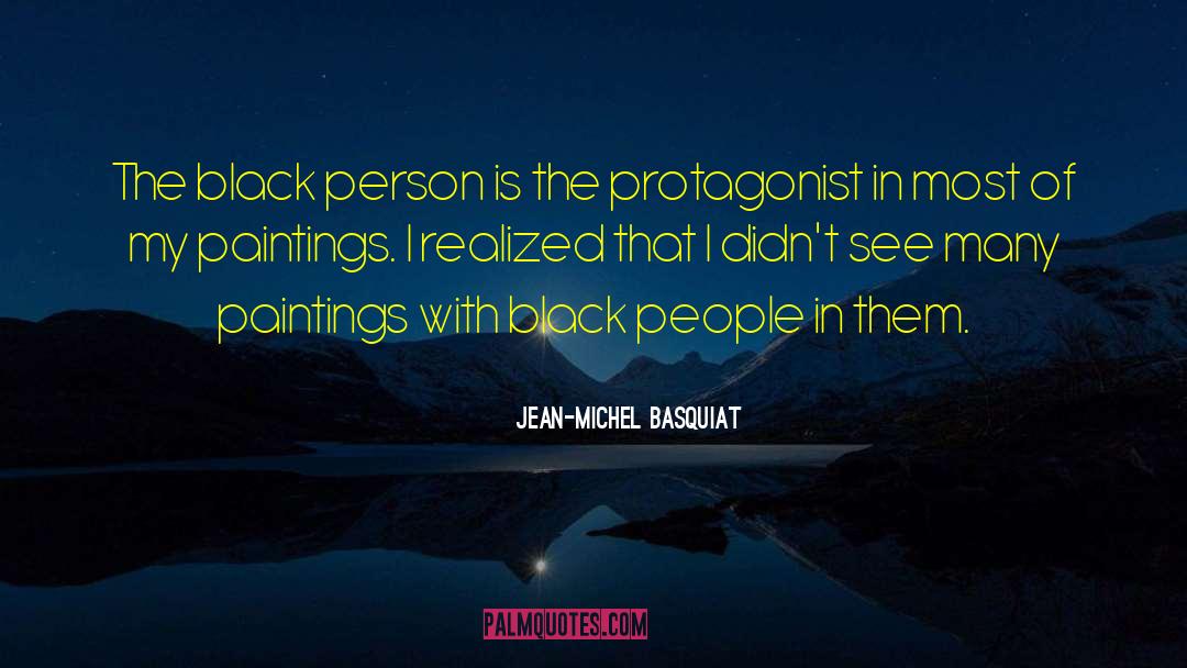 Black Person quotes by Jean-Michel Basquiat