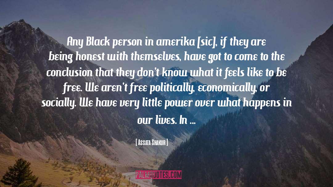 Black Person quotes by Assata Shakur