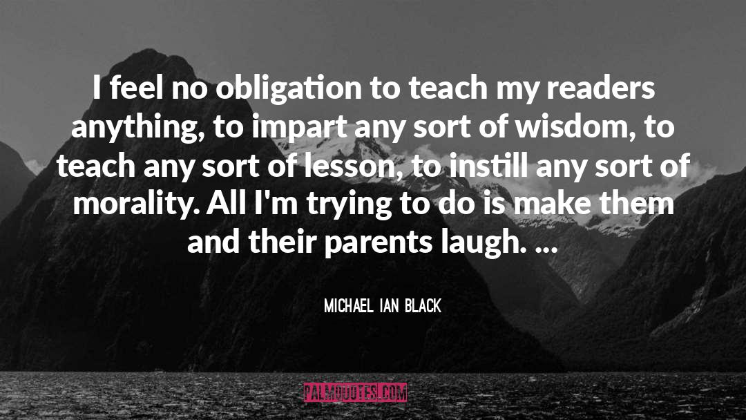 Black Plague quotes by Michael Ian Black