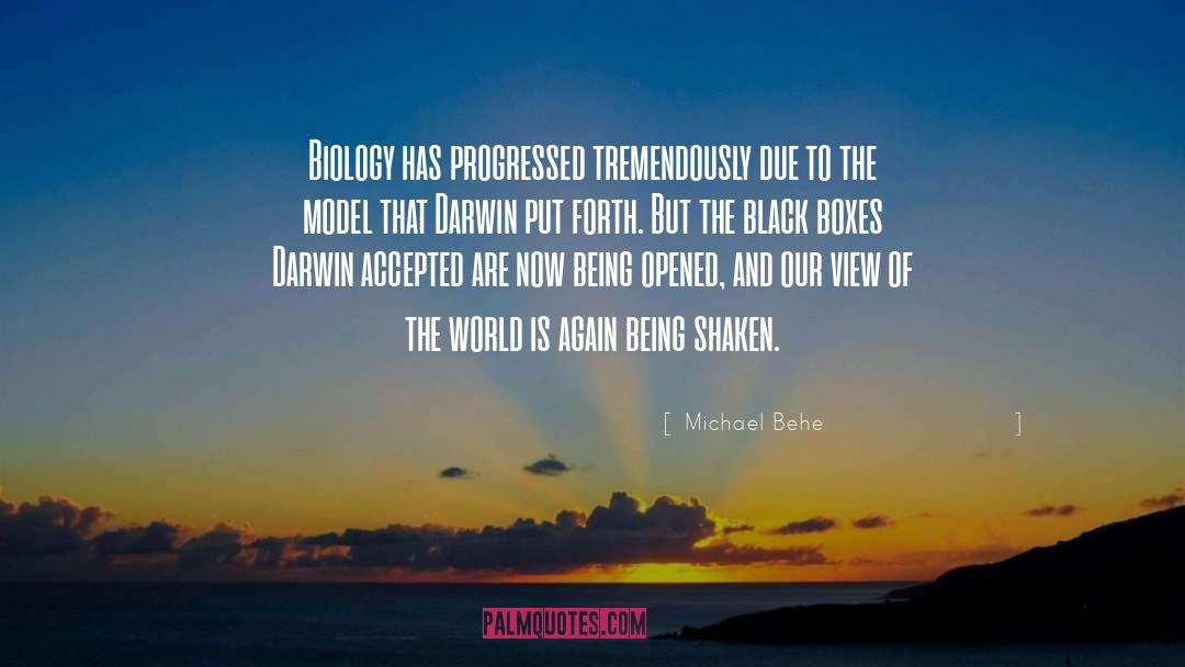 Black Poet quotes by Michael Behe