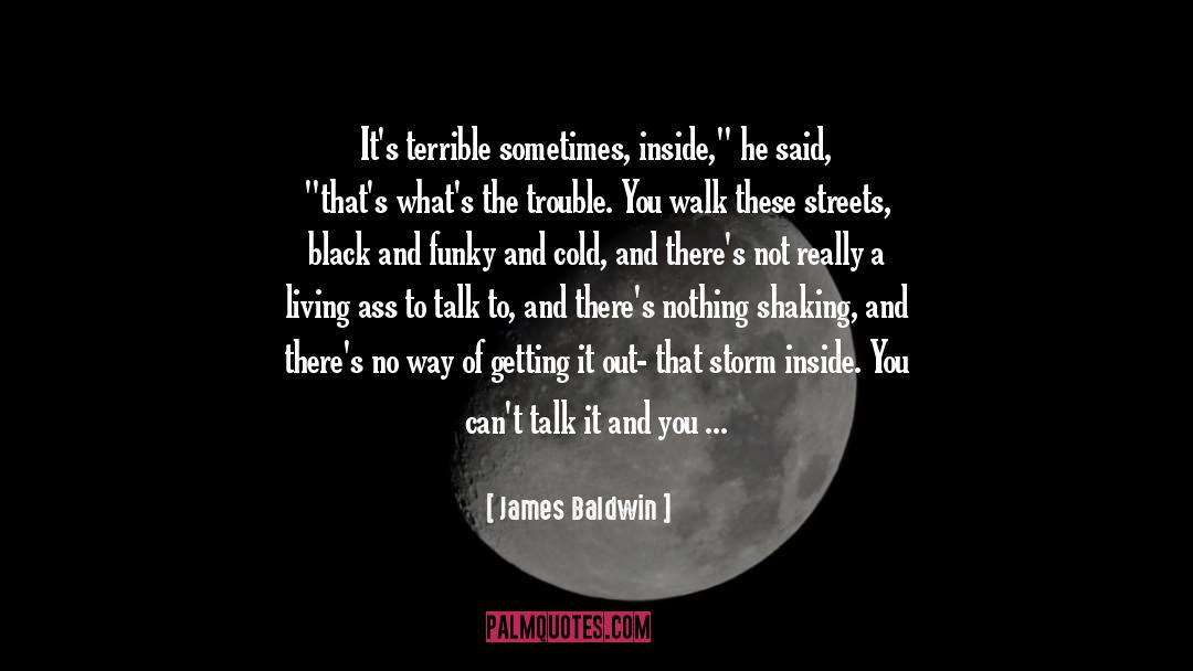 Black quotes by James Baldwin