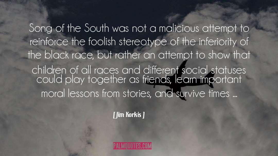 Black Race quotes by Jim Korkis