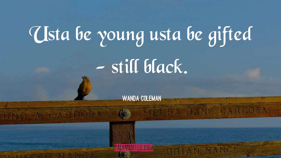 Black Race quotes by Wanda Coleman
