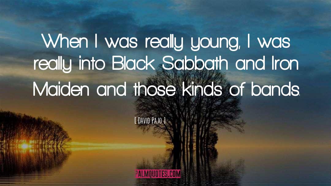 Black Sabbath quotes by David Pajo