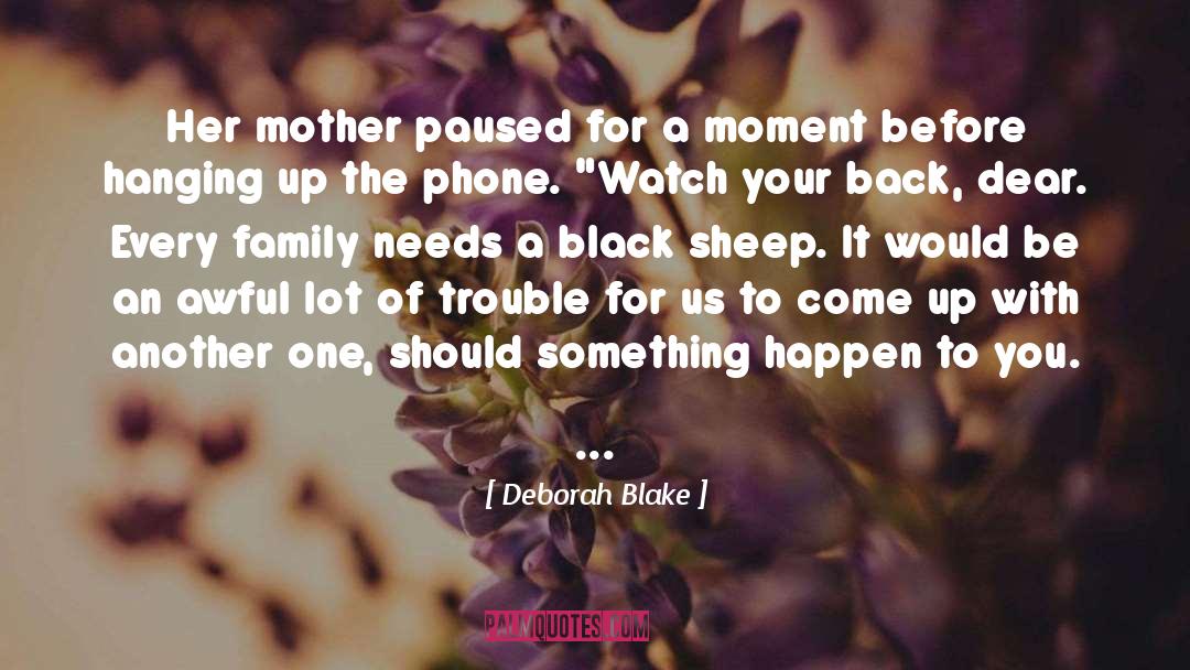 Black Sheep quotes by Deborah Blake