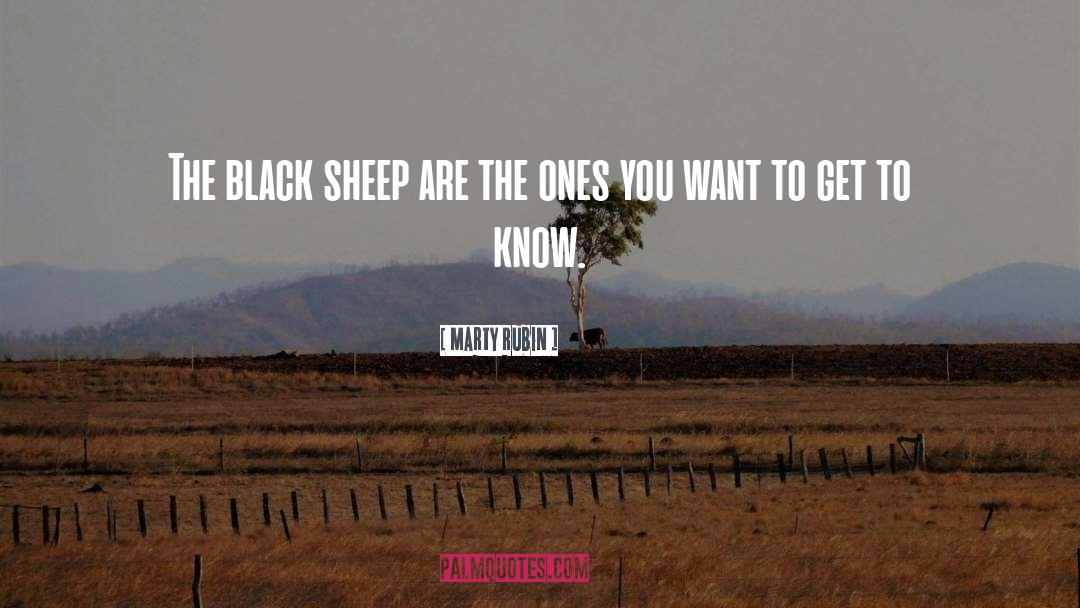 Black Sheep quotes by Marty Rubin