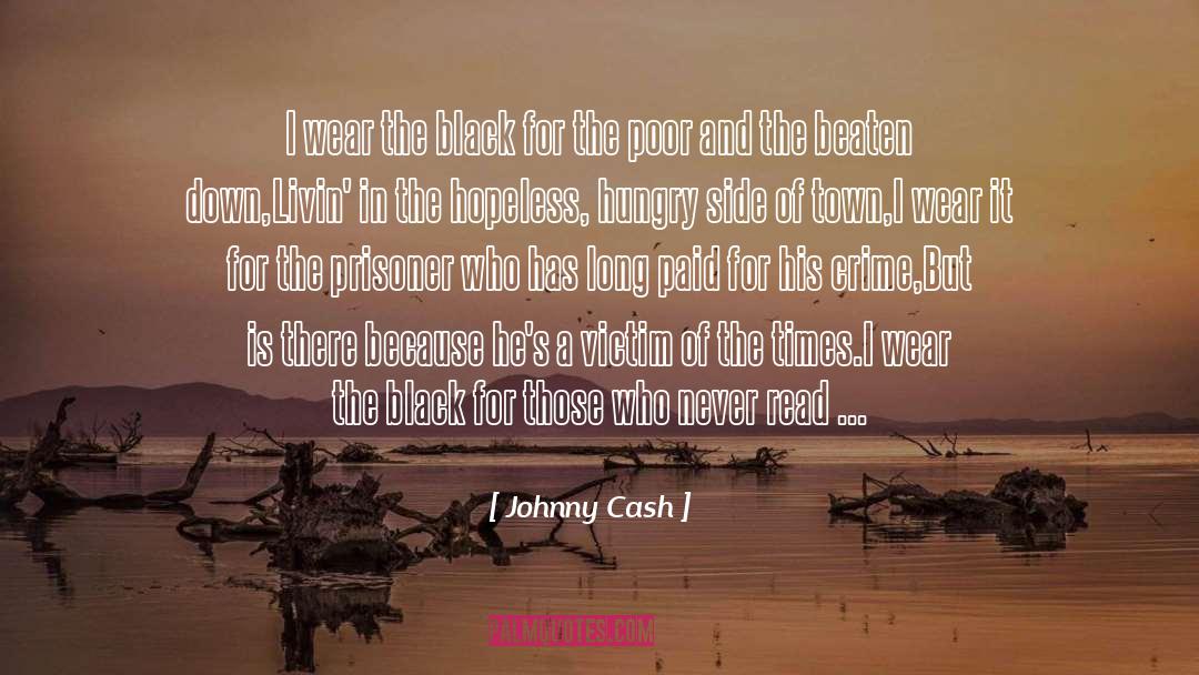 Black Spire Outpost quotes by Johnny Cash