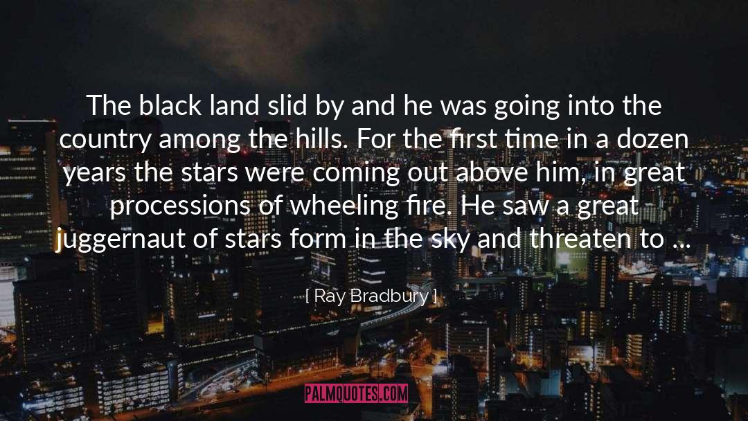 Black Star quotes by Ray Bradbury