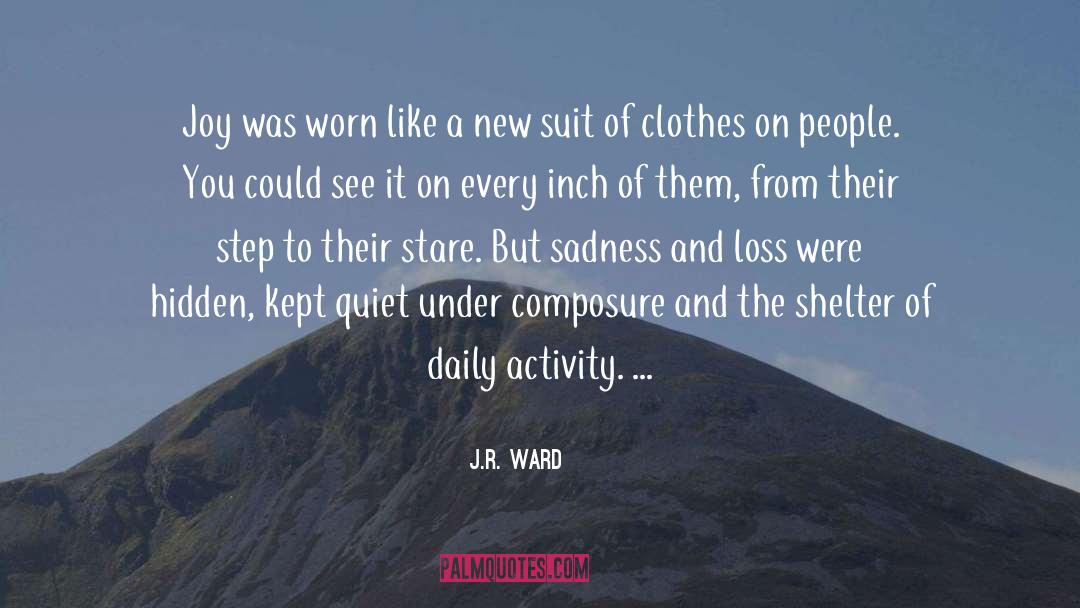 Black Suit quotes by J.R. Ward