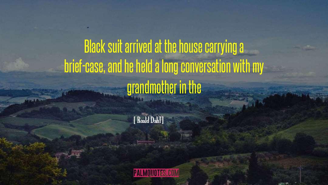 Black Suit quotes by Roald Dahl