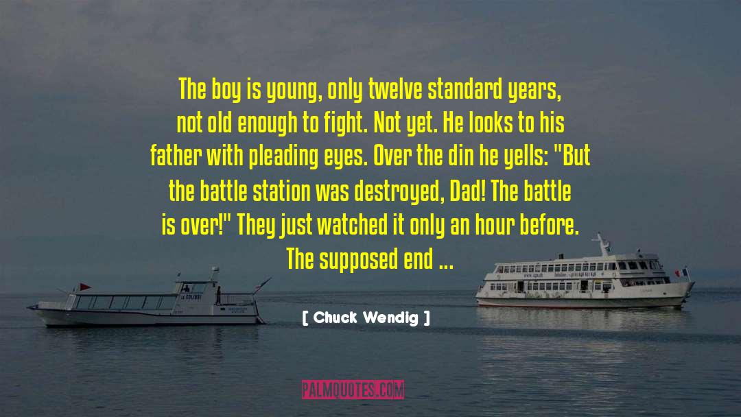 Black Teen Boys quotes by Chuck Wendig