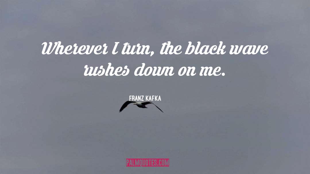 Black Wave quotes by Franz Kafka