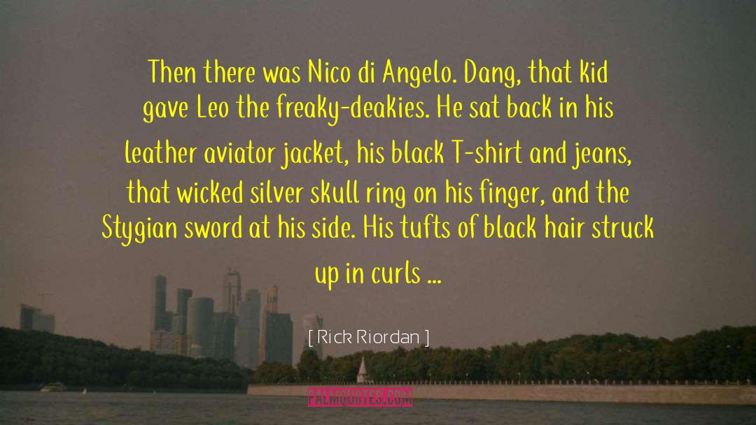 Black Wings Beating quotes by Rick Riordan