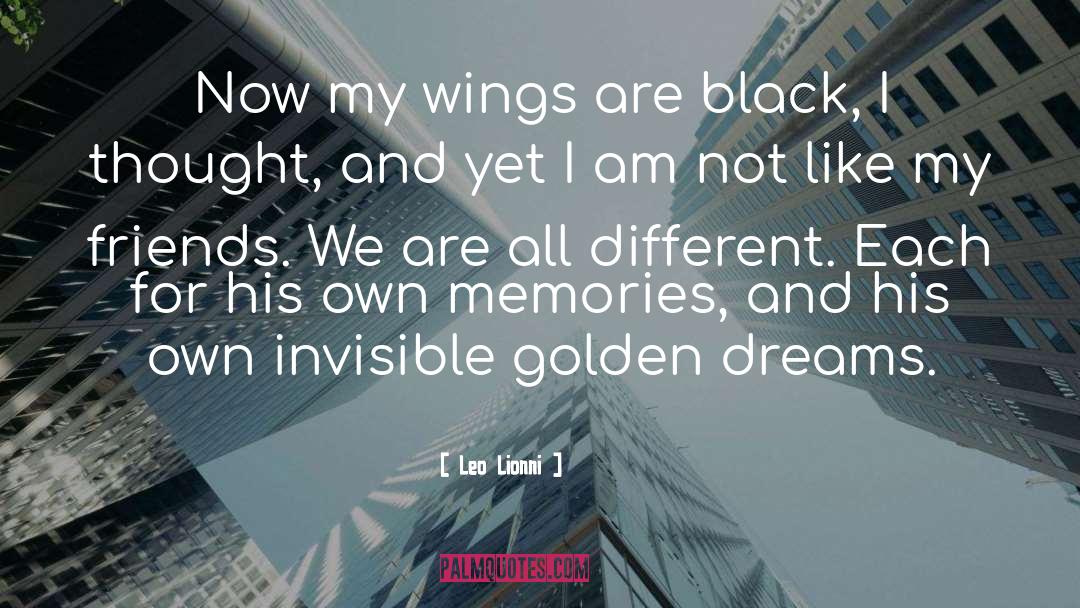 Black Wings Beating quotes by Leo Lionni