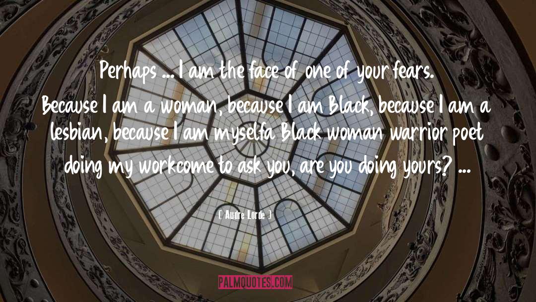 Black Woman quotes by Audre Lorde