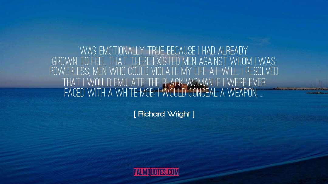 Black Woman quotes by Richard Wright
