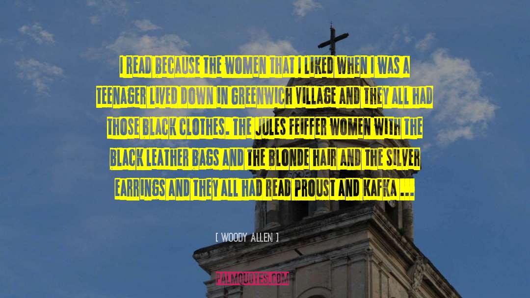 Black Women Poet quotes by Woody Allen