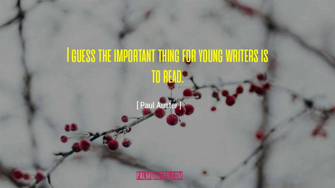 Black Writers quotes by Paul Auster