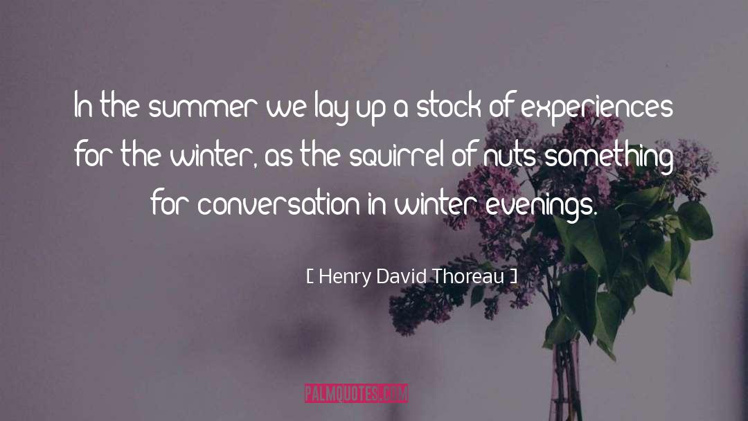 Blackberry Winter quotes by Henry David Thoreau