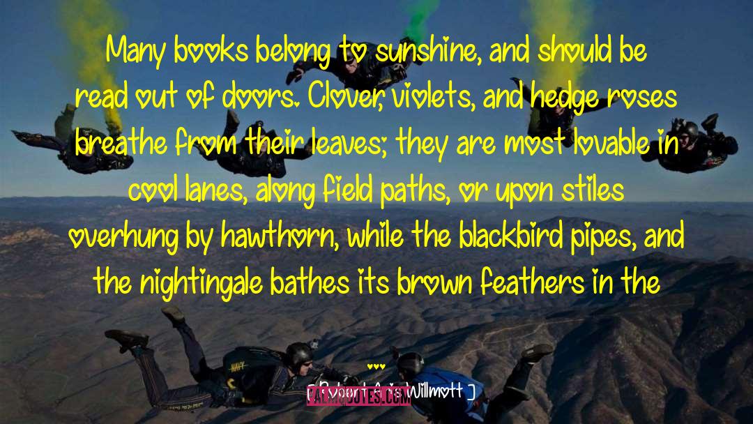 Blackbird quotes by Robert Aris Willmott