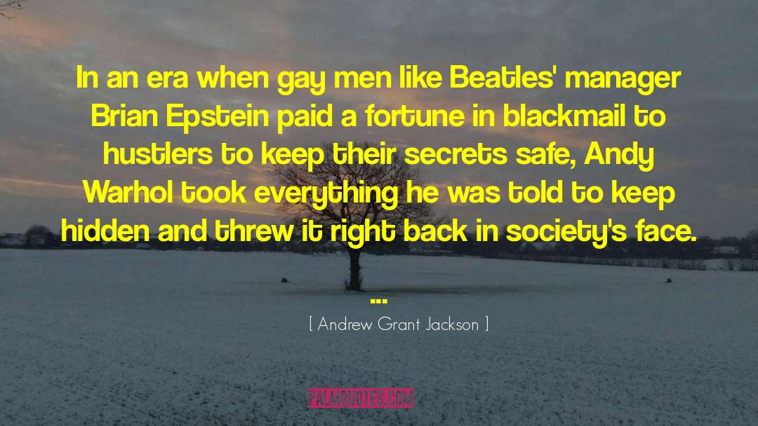 Blackmail quotes by Andrew Grant Jackson