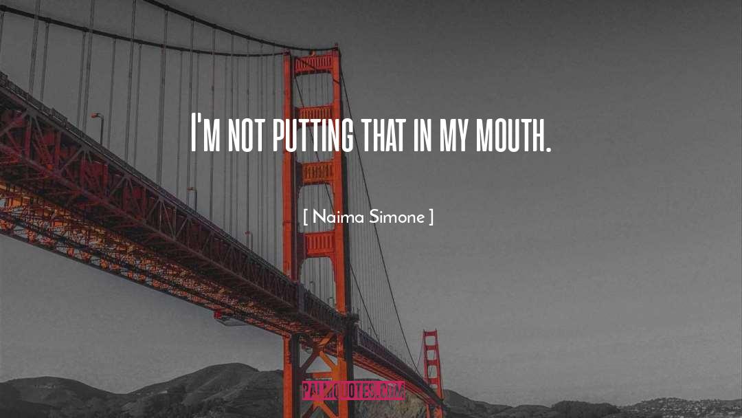 Blackmail quotes by Naima Simone