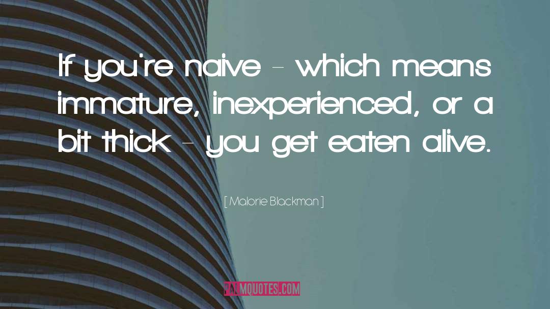 Blackman quotes by Malorie Blackman