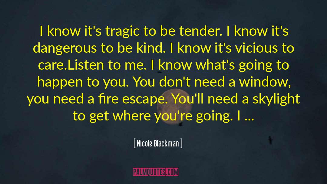 Blackman quotes by Nicole Blackman
