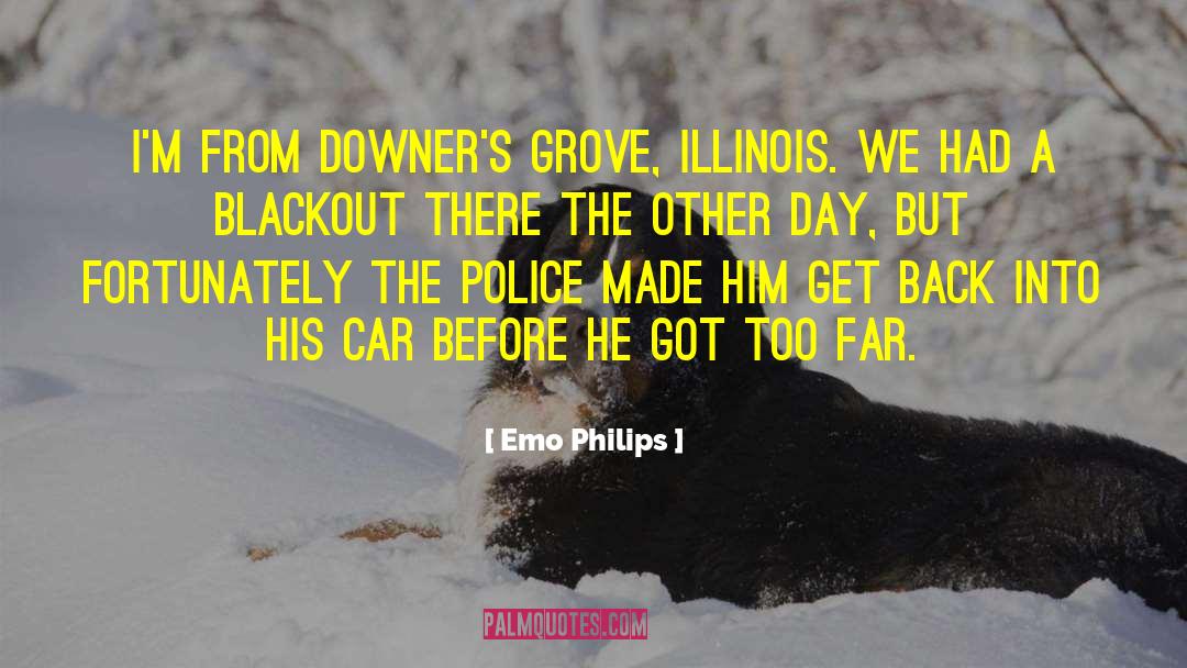 Blackout quotes by Emo Philips