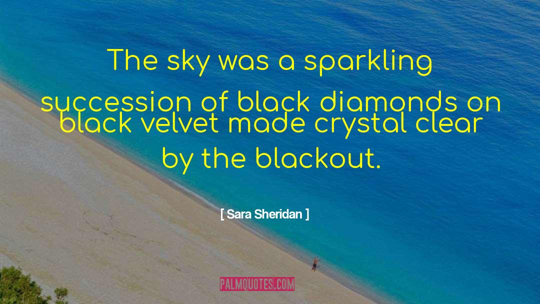 Blackout quotes by Sara Sheridan