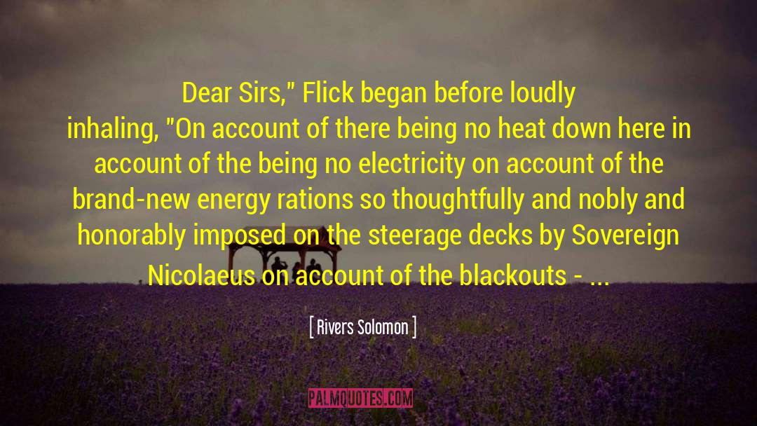 Blackouts quotes by Rivers Solomon