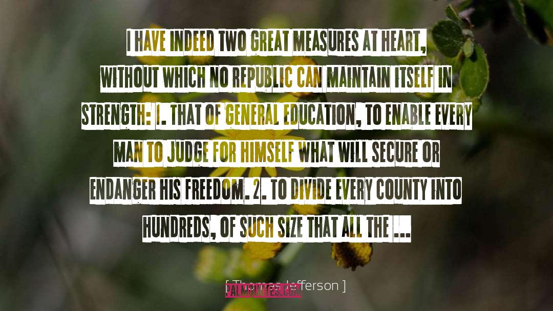 Blackpools County quotes by Thomas Jefferson