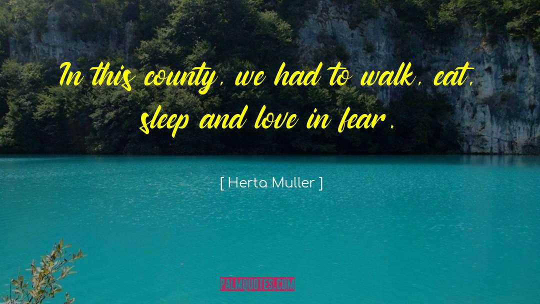 Blackpools County quotes by Herta Muller