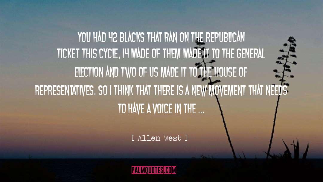 Blacks quotes by Allen West