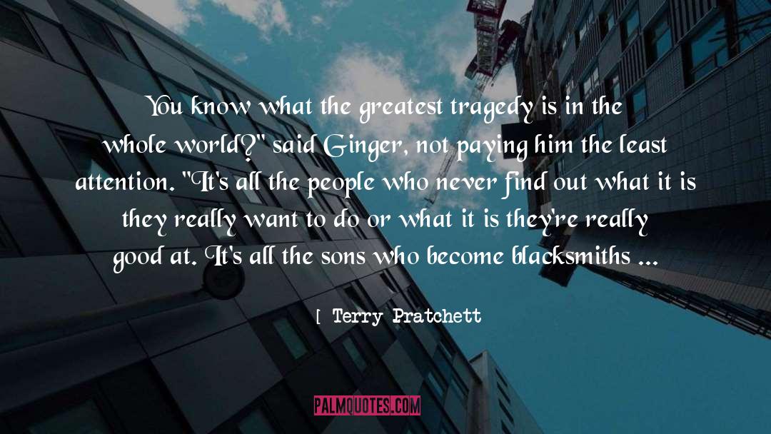 Blacksmiths quotes by Terry Pratchett