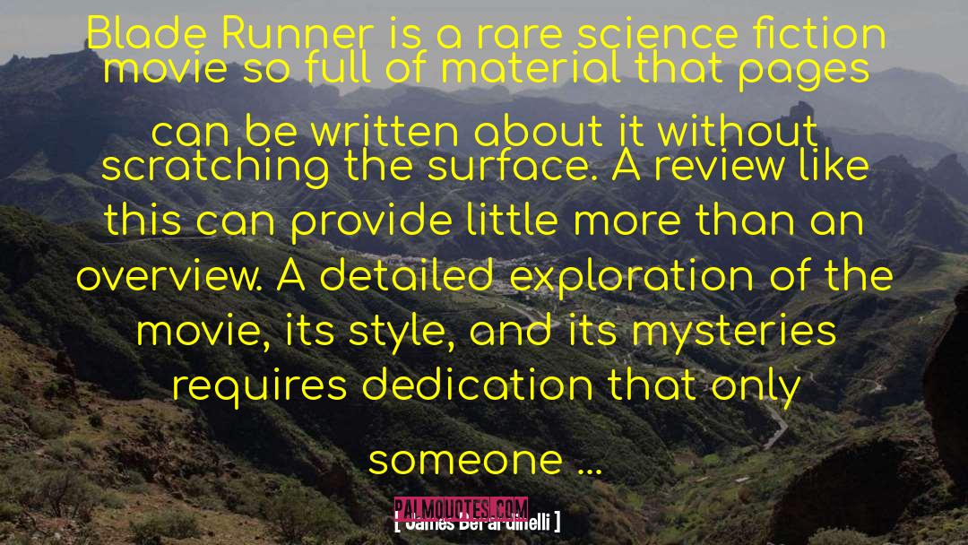 Blade Runner quotes by James Berardinelli