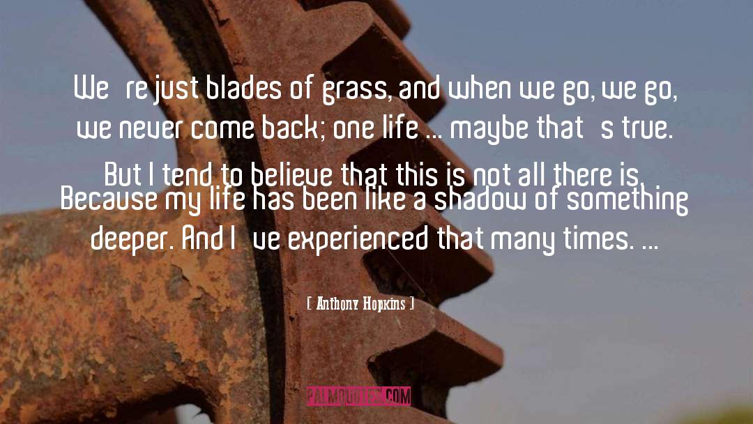 Blades Of Grass quotes by Anthony Hopkins