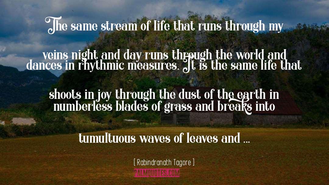 Blades Of Grass quotes by Rabindranath Tagore