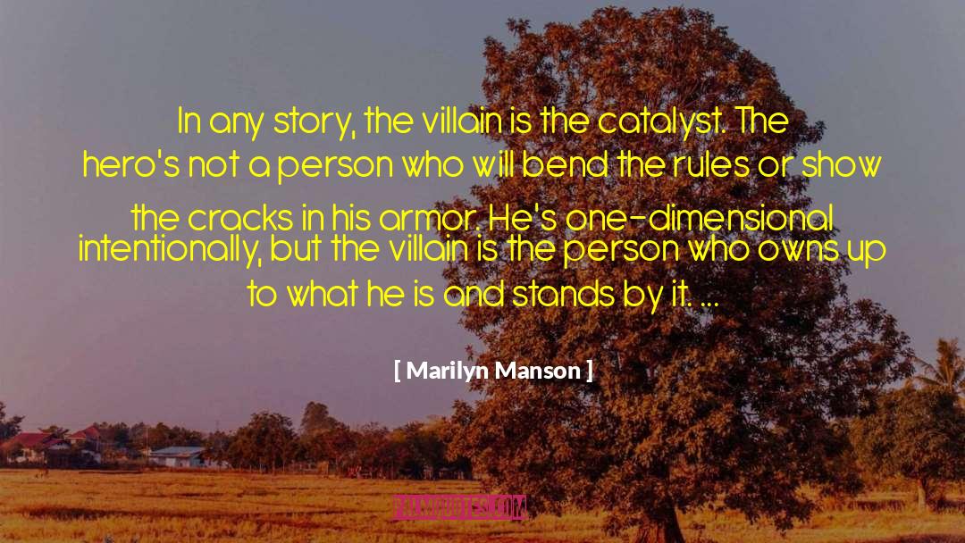 Blain Heros quotes by Marilyn Manson