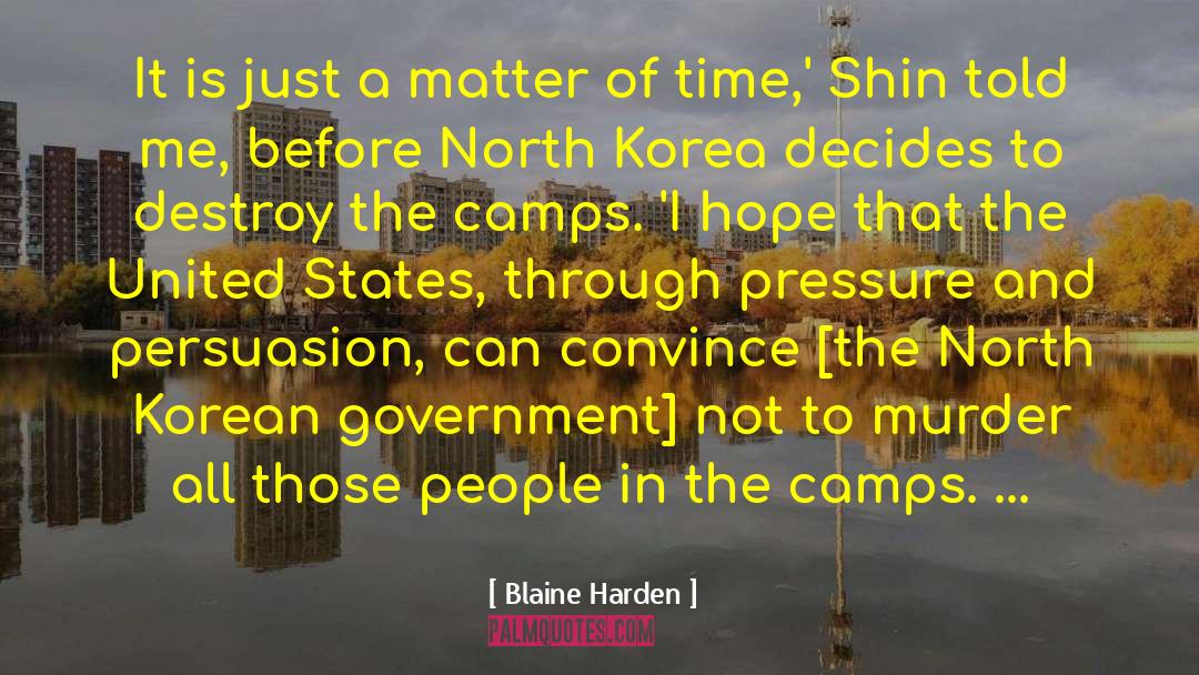 Blaine Harden quotes by Blaine Harden