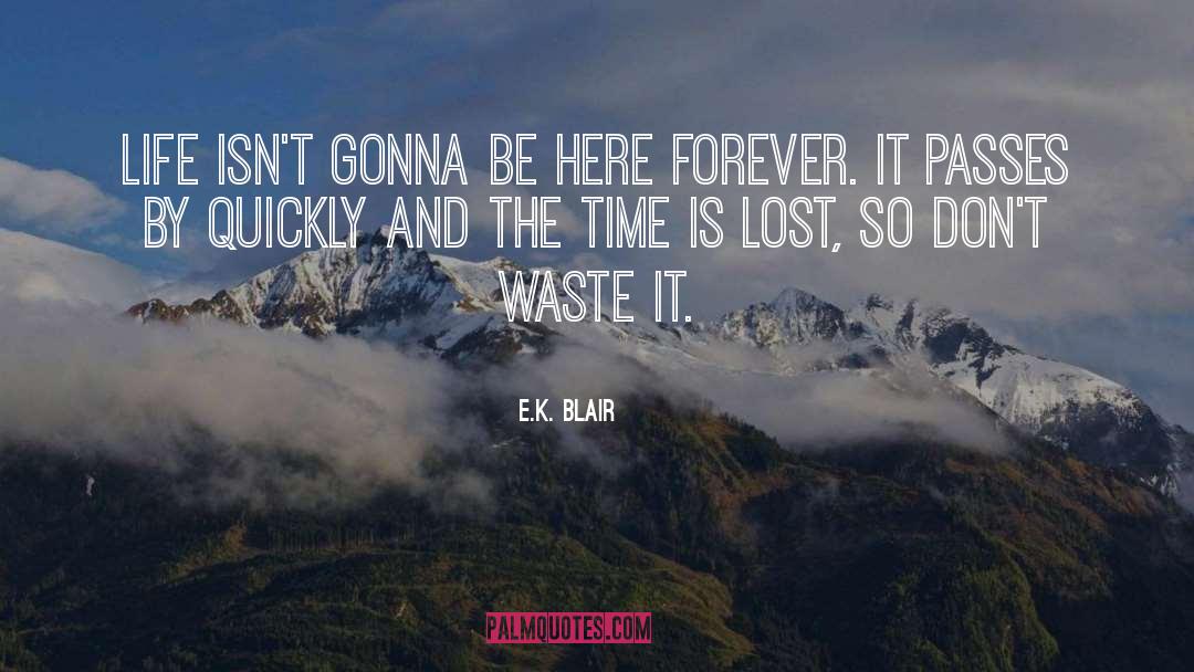 Blair And Serena quotes by E.K. Blair