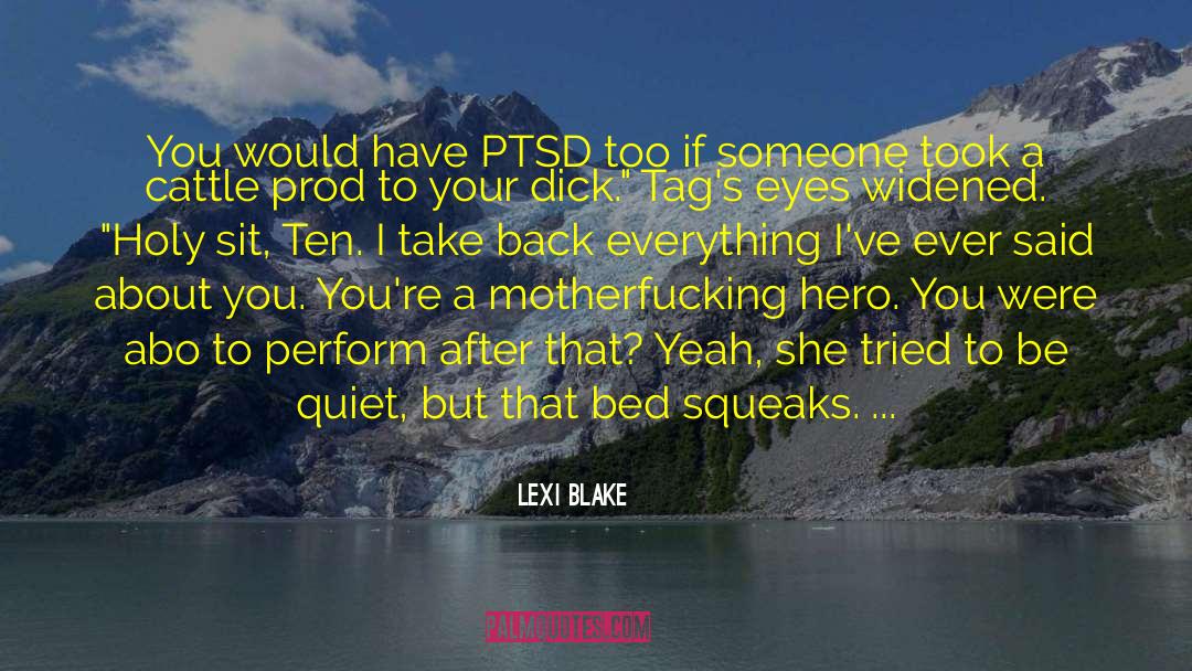 Blake Boles quotes by Lexi Blake