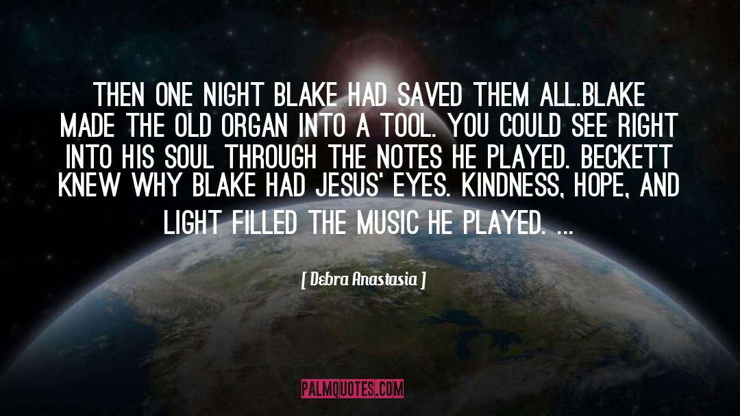 Blake Ellis quotes by Debra Anastasia
