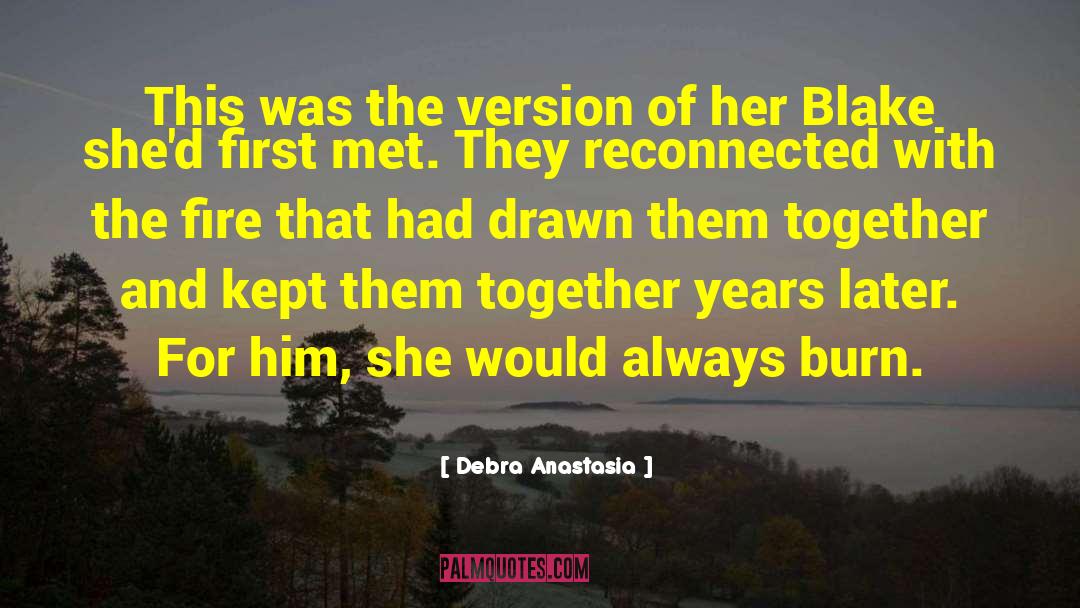 Blake Hartt quotes by Debra Anastasia