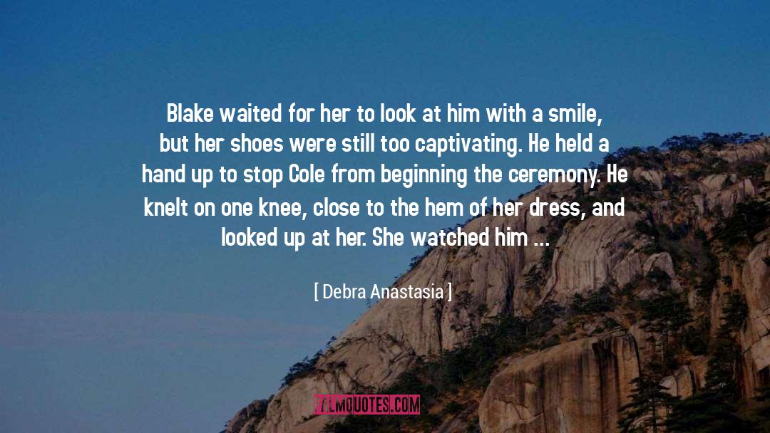 Blake Lazar quotes by Debra Anastasia