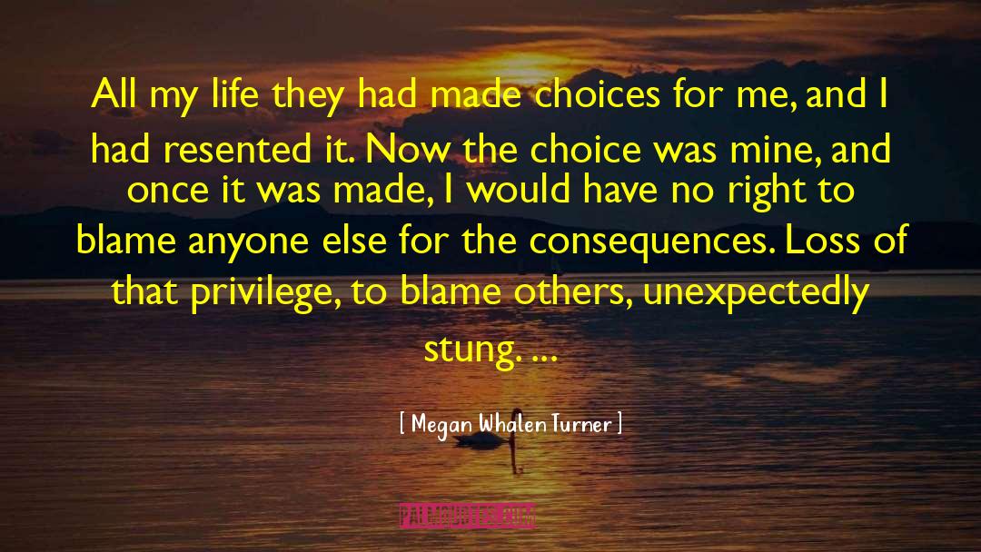 Blame Others quotes by Megan Whalen Turner