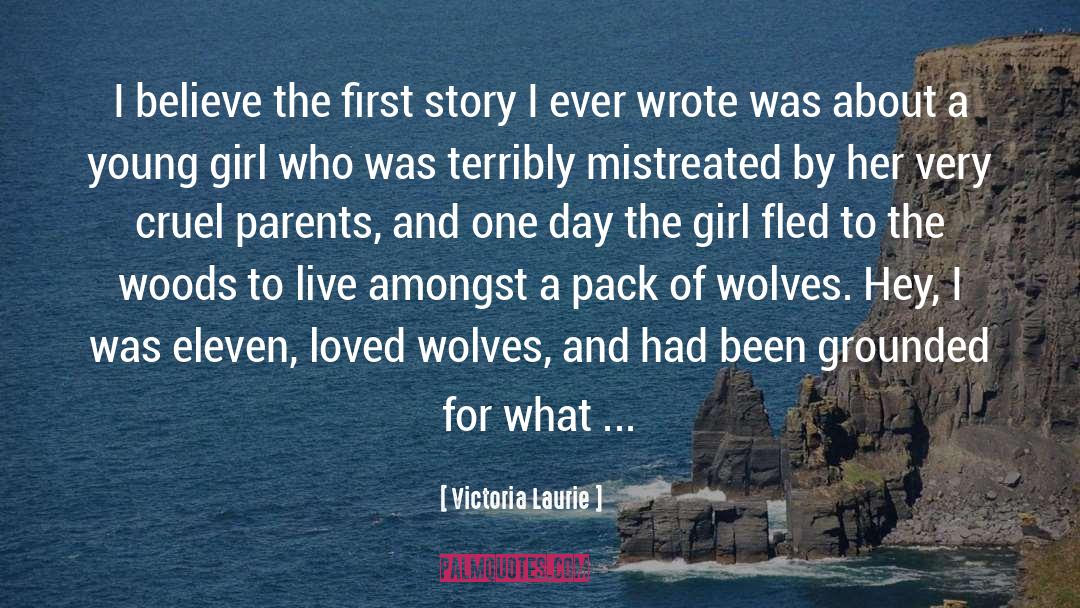 Blame quotes by Victoria Laurie